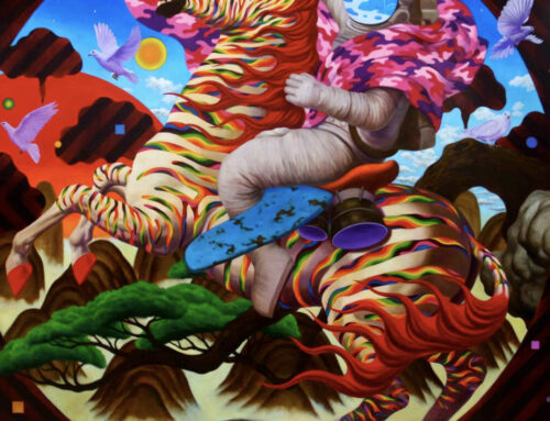 大漢藝術 賴昱成花花斑馬 經典展